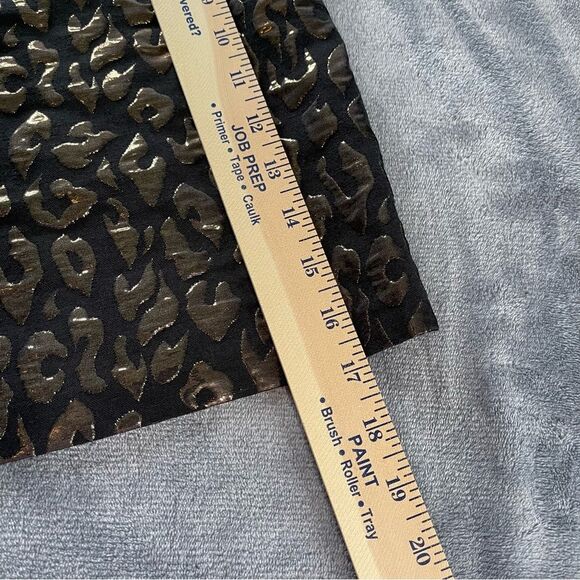 NWT Kenneth Cole New York The Verona Jacquard Leopard Skirt Size 8P - Picture 8 of 8